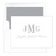 Bold Monogram Folded Note Cards Image 6 of 21